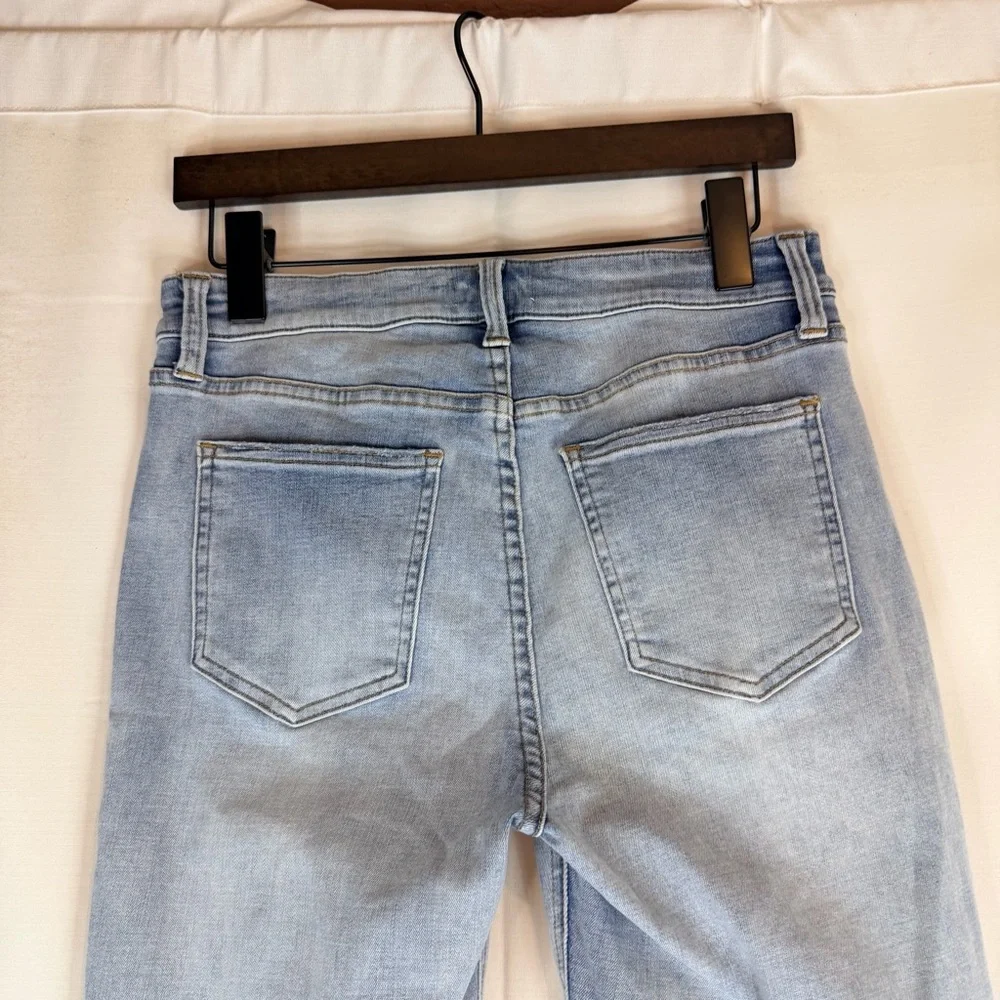 PISTOLA Women’s Size 28 Denim Jeans Mid Rise Ankle Straight Style Stretch